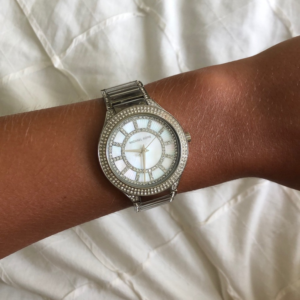 Michael Kors silver watch